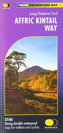 Affric Kintail Way (Route Maps) - Harvey Maps [KSIĄŻKA]