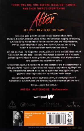 After (Volume 1) (The After Series) - Anna Todd [KSIĄŻKA]