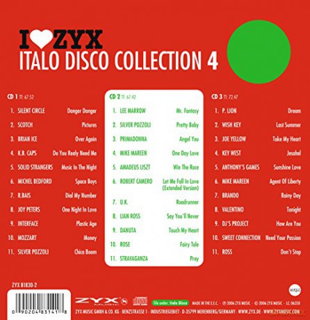 Italo Disco Collection 4 [3CD]