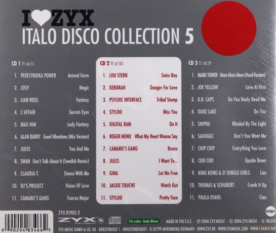Italo Disco Collection 5 [3CD]