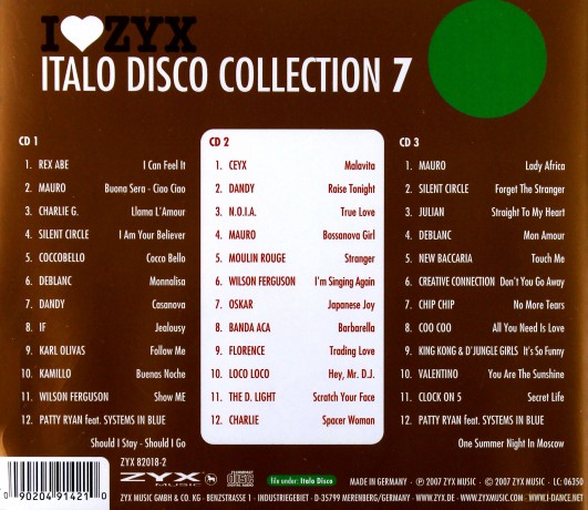 Italo Disco Collection 7 [3CD]