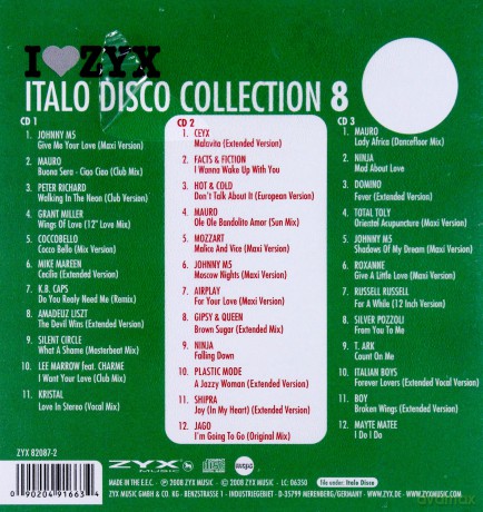 Italo Disco Collection 8 [3CD]