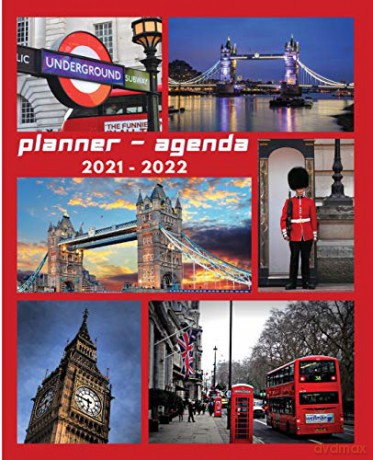 AGENDA PLANNER 2021 - 2022: Agenda Planner 2021 - 2022. In this set of Agenda-Calendar 2021-22 you will find everything you need. [KSIĄŻKA]