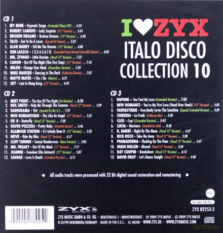 Italo Disco Collection 10 [3CD]