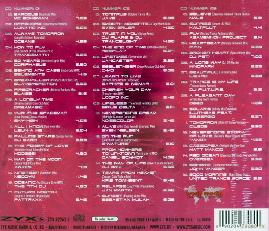 Trance Emotions Megamix [3CD]