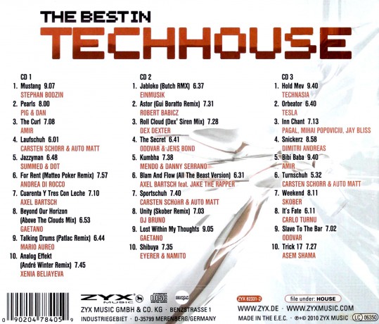 The Best In Tech House [3CD]