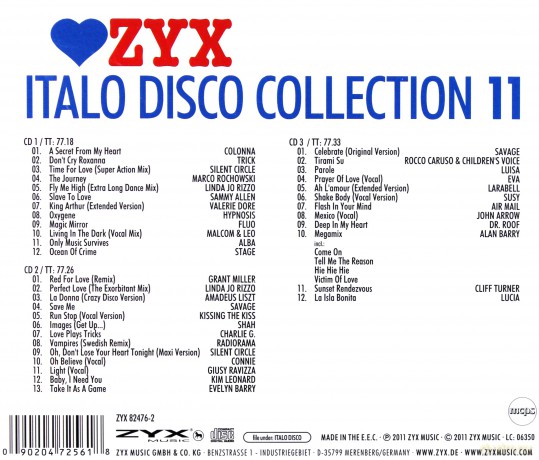 Italo Disco Collection 11 [3CD]