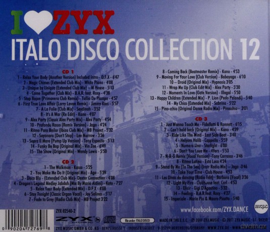 Italo Disco Collection 12 [3CD]