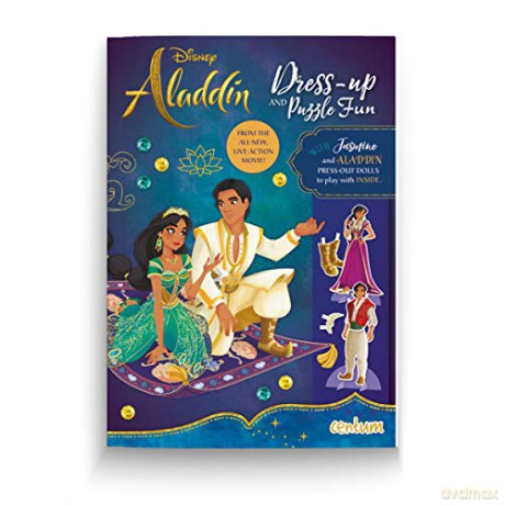 Aladdin - Bazaar Dress-Up Princess Book - Official Disney 2019 Movie Tie In [KSIĄŻKA]