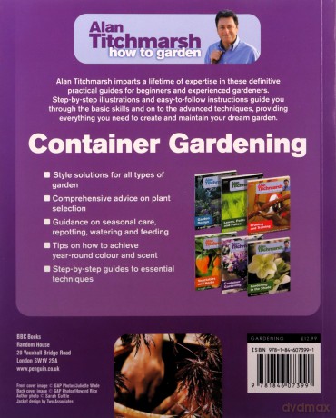 Alan Titchmarsh How to Garden: Container Gardening - Alan Titchmarsh [KSIĄŻKA]