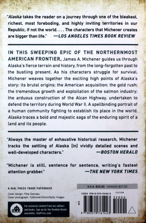 Alaska: A Novel - James A. Michener [KSIĄŻKA]