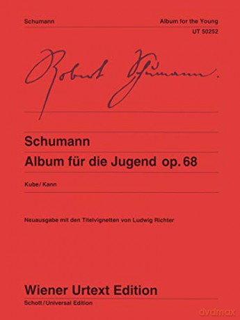 Album for the Young Op. 68 (Wiener Urtext) - Robert Schumann [KSIĄŻKA]