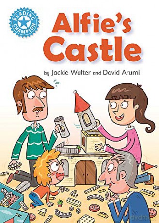 Alfie's Castle: Independent Reading Blue 4 (Reading Champion) - Jackie Walter [KSIĄŻKA]