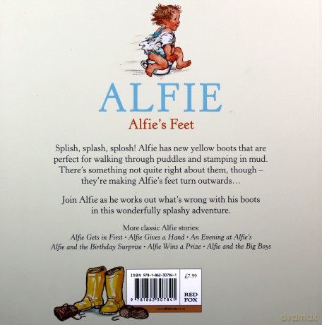 Alfie's Feet - Shirley Hughes [KSIĄŻKA]