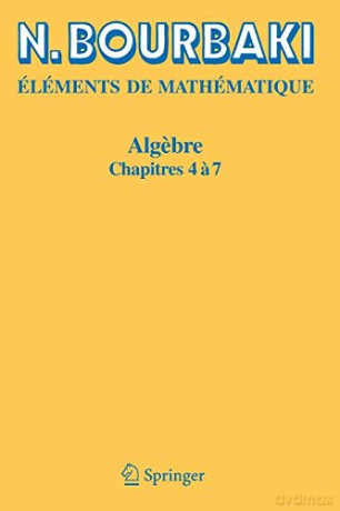 Algebre: Chapitre 4 a 7 (French Edition): Chapitre 4 a 7 - N. Bourbaki [KSIĄŻKA]