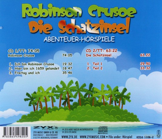 Robinson Crusoe&DieSchatzinsel [AUDIOBOOK][2CD]