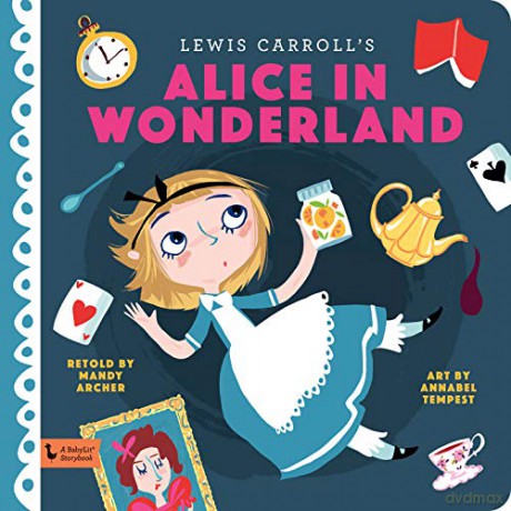 Alice in Wonderland: A BabyLit Storybook - Mandy Archer [KSIĄŻKA]