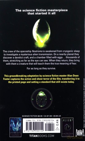 Alien: The Official Movie Novelization (Alien Movie) - Alan Dean Foster [KSIĄŻKA]