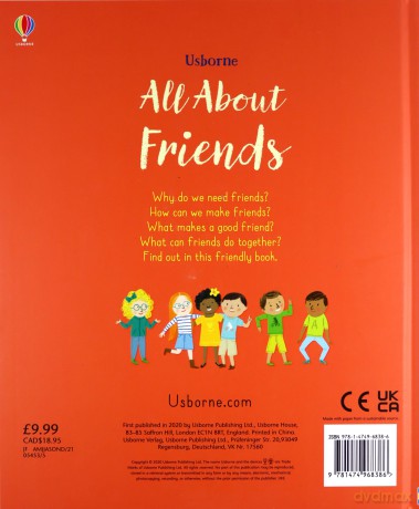 All About Friends (My First Book) - Felicity Brooks [KSIĄŻKA]