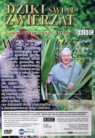 Dziki Świat Zwierząt 03: Goryl - Największa z Małp (BBC) [DVD]