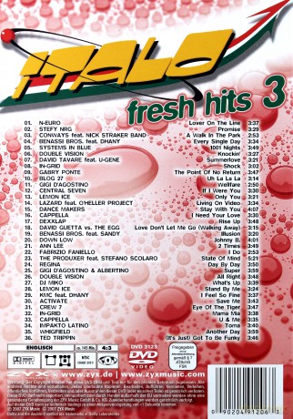 Italo Fresh Hits Vol. 3 [DVD]