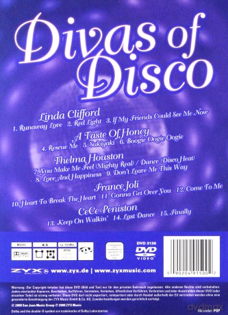 Divas Of Disco [DVD]