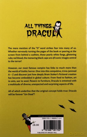 All Things Dracula: An A-Z of the Count Who Refuses to Die - Maggie Hall [KSIĄŻKA]
