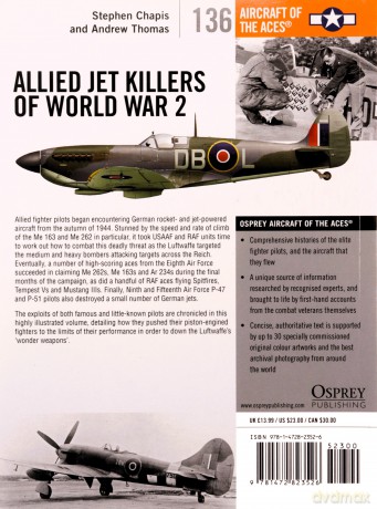 Allied Jet Killers of World War 2: 136 (Aircraft of the Aces) - Stephen Chapis [KSIĄŻKA]
