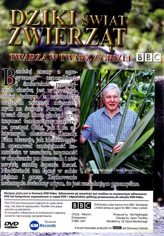 Dziki Świat Zwierząt 05: Twarzą w Twarz z Grizli (BBC) [DVD]
