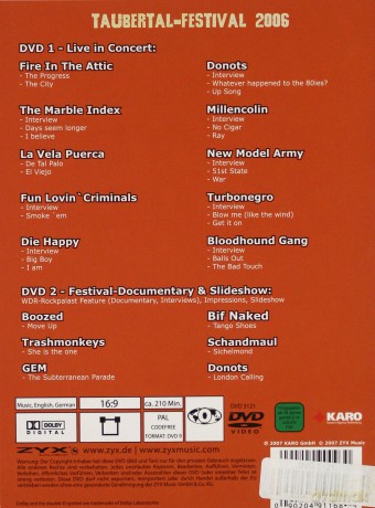 Taubertal-Festival Power Packa [3DVD]