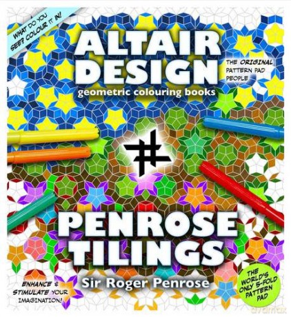 Altair Design - Penrose Tilings: Geometrical Colouring Book - Roger Penrose [KSIĄŻKA]