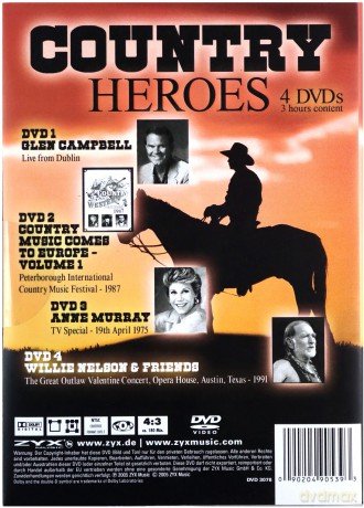 Country Heroes [4DVD]