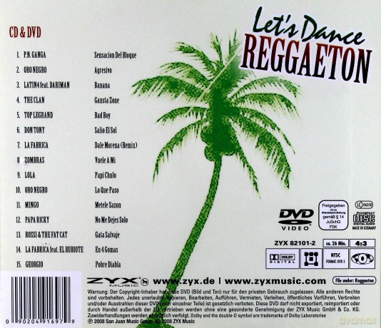 Let's Dance Reggaeton [DVD]+[CD]