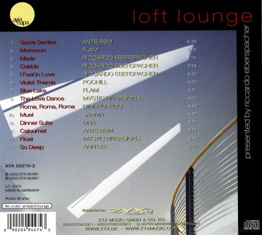 Loft Lounge Pres. By Riccardo [CD]