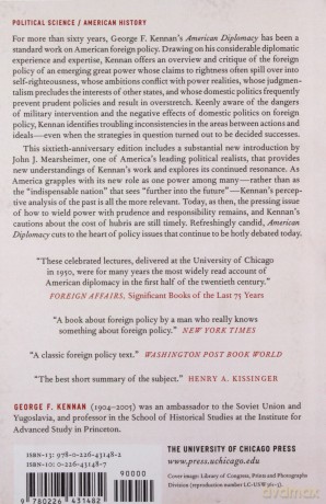 American Diplomacy: Sixtieth-Anniversary Expanded Edition (Walgreen Foundation Lectures) - George F. Kennan [KSIĄŻKA]