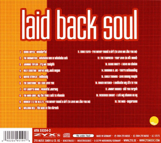 Laid Back Soul [CD]