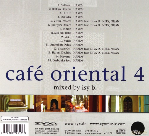 Cafe Oriental Vol. 4 (digipack) [CD]