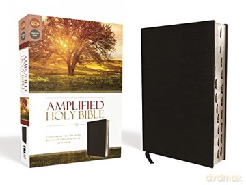 AMPLIFIED THINLINE BIBLE BND BLK BND IDX: Captures the Full Meaning Behind the Original Greek and Hebrew - Lockman Foundation [KSIĄŻKA]