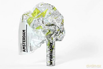 Amsterdam - Crumpled City Map - Palomar (Crumpled City Maps) - Crumpled City Maps [KSIĄŻKA]
