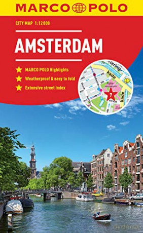 Amsterdam Marco Polo City Map (Marco Polo City Maps) - Marco Polo [KSIĄŻKA]