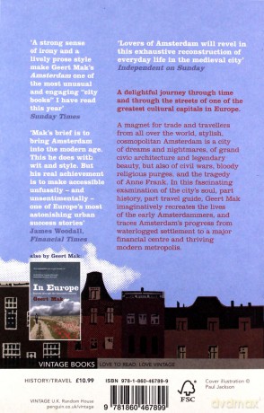 Amsterdam: A brief life of the city - Geert Mak [KSIĄŻKA]