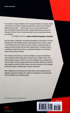 Anarchism, Anarchist Communism, and The State (Revolutionary Pocketbooks): Three Essays - Peter Kropotkin [KSIĄŻKA]