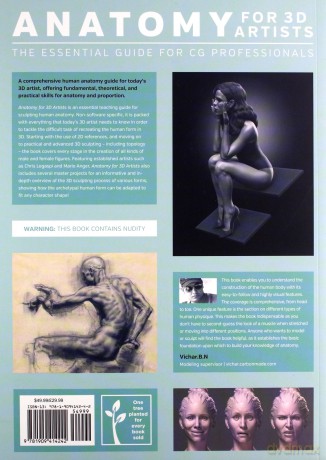Anatomy for 3D Artists: The Essential Guide for CG Professionals - Chris Legaspi [KSIĄŻKA]