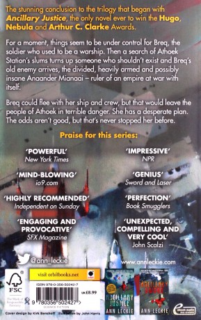 Ancillary Mercy: The conclusion to the trilogy that began with ANCILLARY JUSTICE (Imperial Radch) - Ann Leckie [KSIĄŻKA]