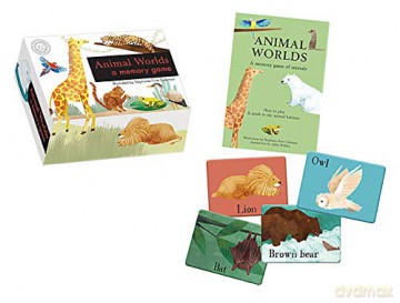 Animal Worlds: A Memory Game - Libby Walden [KSIĄŻKA]