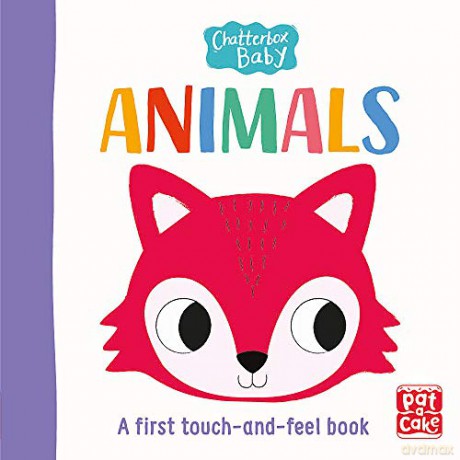 Animals: A touch-and-feel board book to share (Chatterbox Baby) [KSIĄŻKA]