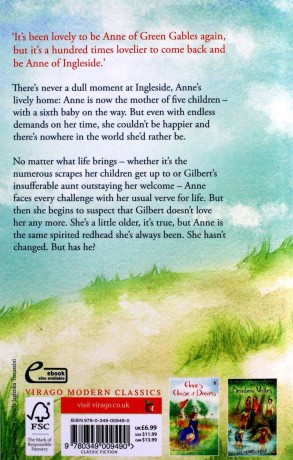 Anne of Ingleside: L.M. Montgomery (Anne of Green Gables) - L. M. Montgomery [KSIĄŻKA]