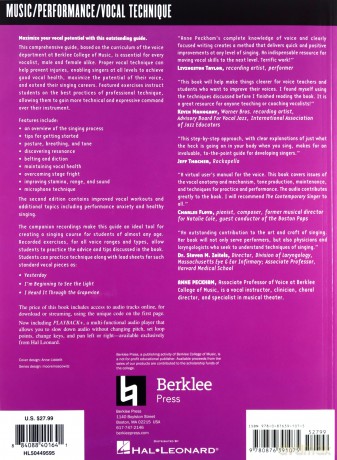 Anne Peckham The Contemporary Singer Second Edition Berklee Book/Cd [KSIĄŻKA]