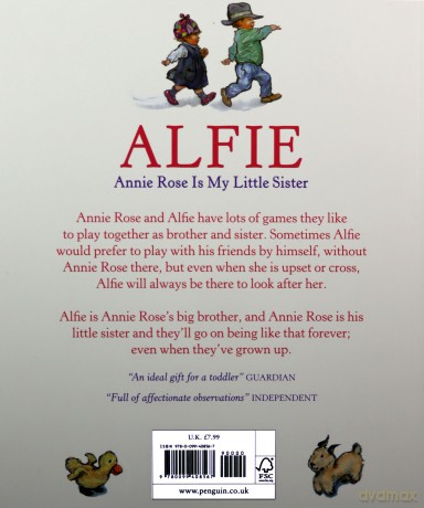 Annie Rose Is My Little Sister (Alfie S) - Shirley Hughes [KSIĄŻKA]