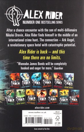 Anthony Horowitz Alex Rider Series 6 Ark Angel [KSIĄŻKA]